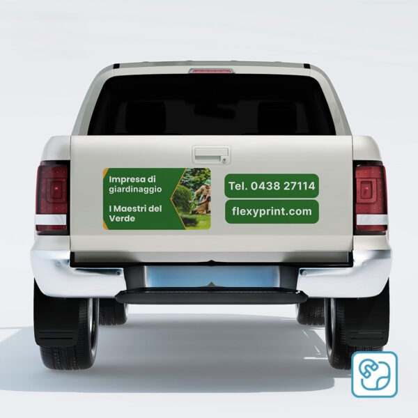 Stampa Digitale Targhe Magnetiche per Auto e per Furgoni